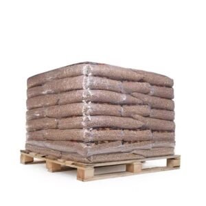 Pellet di legno misto – Sacco da 650 kg con certificazione ENplus A1